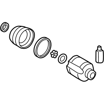 495923X2A5 Hyundai/Kia Граната внутренняя передняя левая
