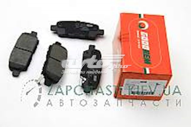 Задние тормозные колодки RM1240 Goodrem