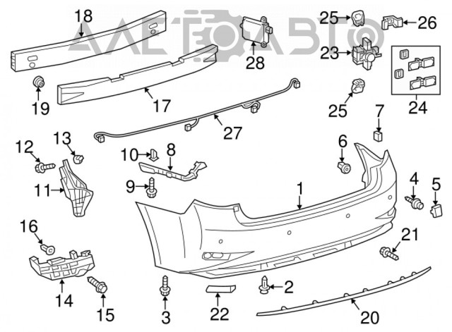 Крепление бамера правое FPS FP8156964 цена, от 79.73 USD
