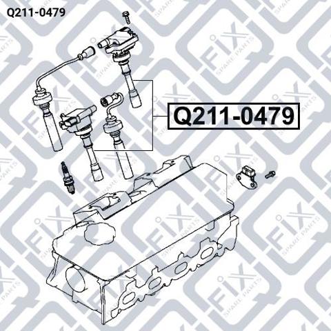 Катушка зажигания Q2110479 Q-fix