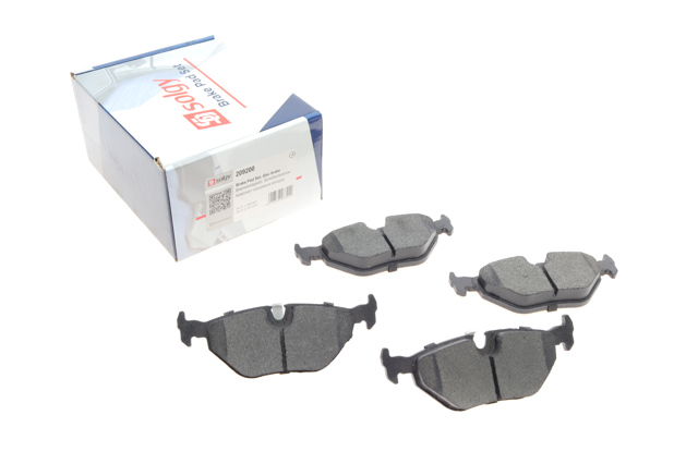 Купить 209200 Solgy Колодки тормозные задние, дисковые