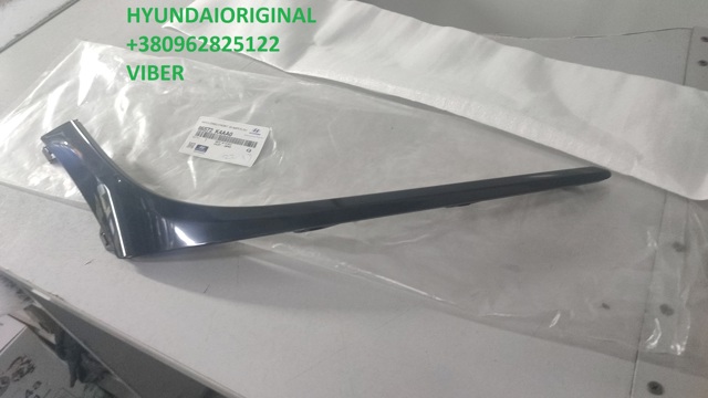 86572K4AA0 Hyundai/Kia Молдинг переднего бампера, правый
