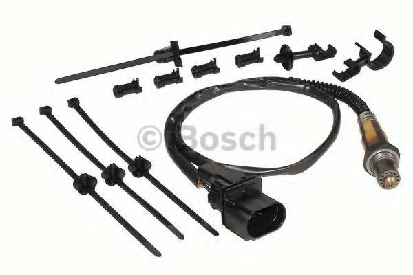Купить 258007357 Bosch Лямбда-зонд, датчик кислорода до катализатора левый