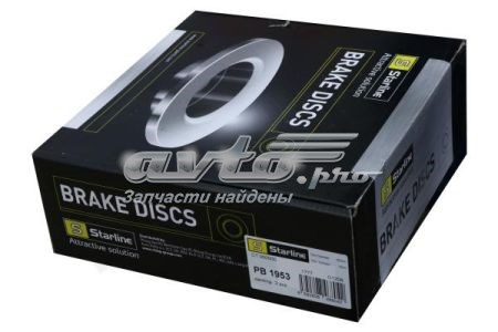 PB1953 Starline Disco do freio traseiro