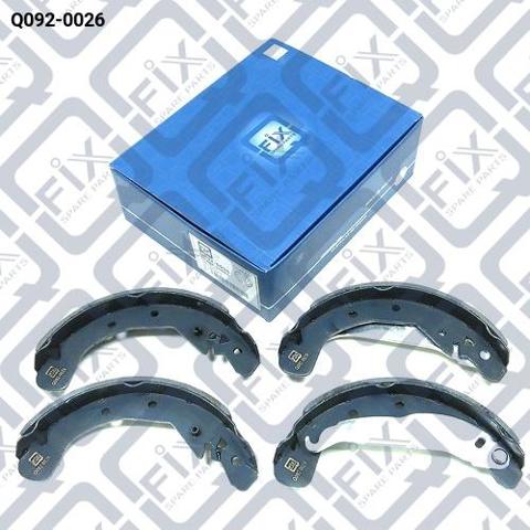 Задние барабанные колодки Q0920026 Q-fix