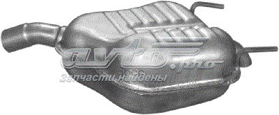 Глушитель  Polmostrow 17618