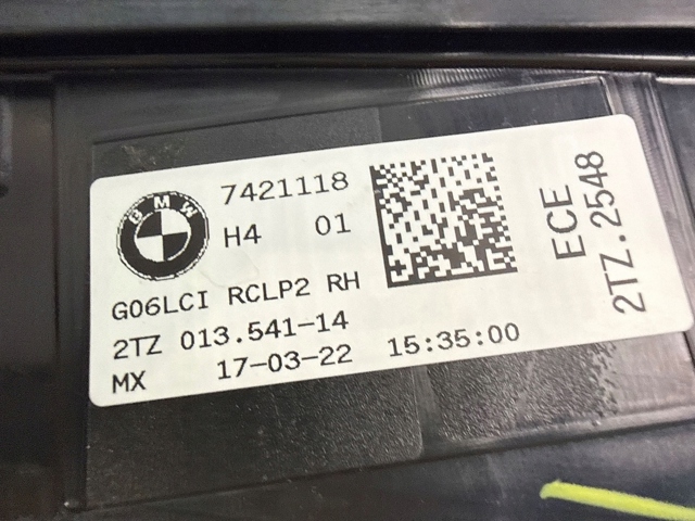 63217421118 BMW 