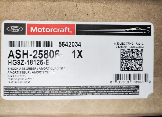  Ford HG9Z18125E