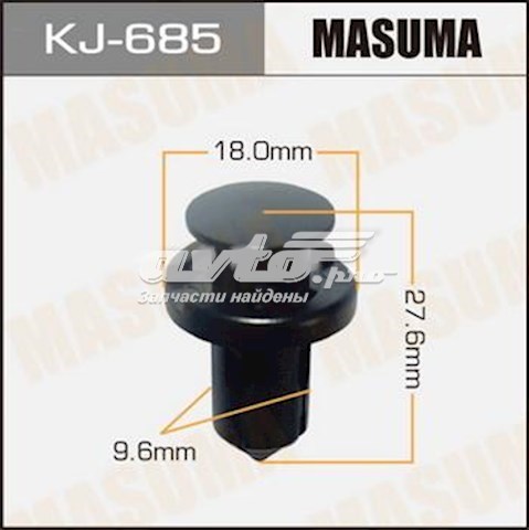 KJ685 Masuma Крепление переднего бампера