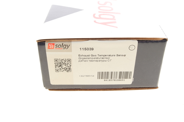 Датчик температуры отработавших газов (ОГ), до катализатора 115039 Solgy