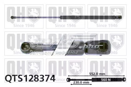 GS0174 Magneti Marelli Амортизатор крышки багажника
