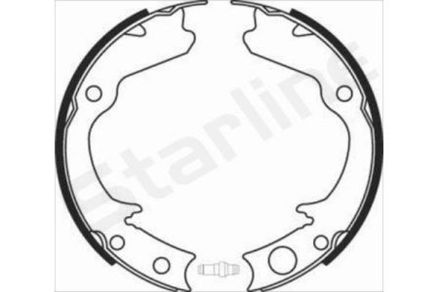Тормозные колодки стояночного тормоза Starline BC08360 цена, от 20.02 USD