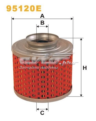 Топливный фильтр 95120E WIX