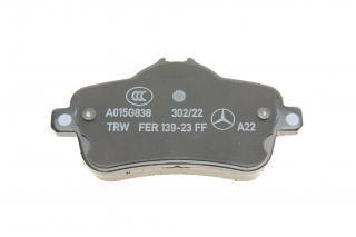 Задние тормозные колодки 0004208704 Mercedes