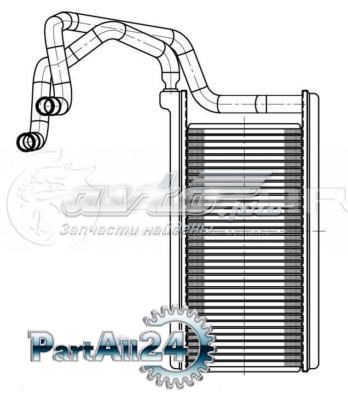 LRh 1148 Luzar radiador de forno (de aquecedor)