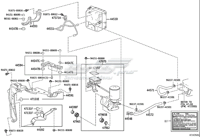 Compre Unidade hidráulico de controlo ABS Lexus RX 