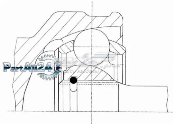 Граната колесная GKN-Spidan 304384 цена, от 37.62 USD