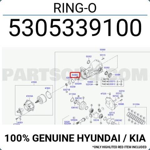 5305339100 Hyundai/Kia 