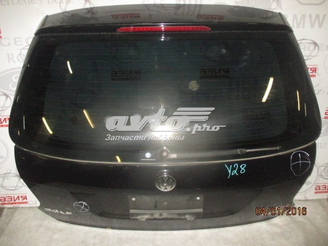  Tampa de porta-malas Volkswagen Golf V carrinha (1K5) (2007 - 2009) V