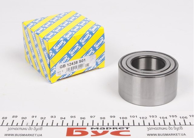 GB12438S01 SNR подшипник ступицы передней