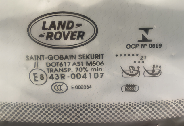 Стекло лобовое Land Rover LR183003 цена, от 462.99 USD