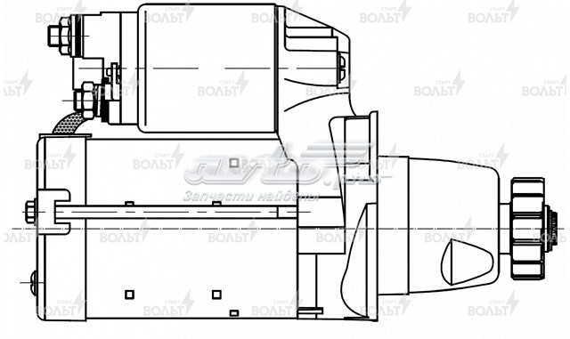 Стартер LST1902 STARTVOLT