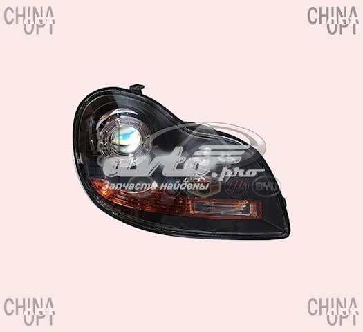 Фара правая FP2900R2P China