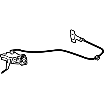 81590A9010 Hyundai/Kia Личинка замка топливного бака