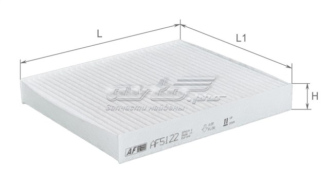 Filtro de salão AF5122 Alpha Filter