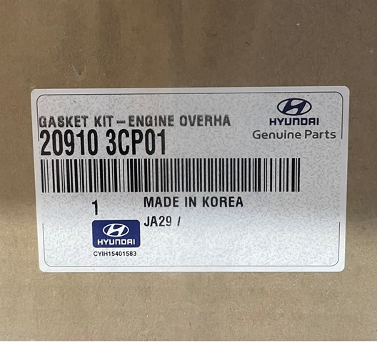 209103CP01 Hyundai/Kia