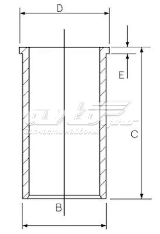 T122961 Ford Поршневая гильза