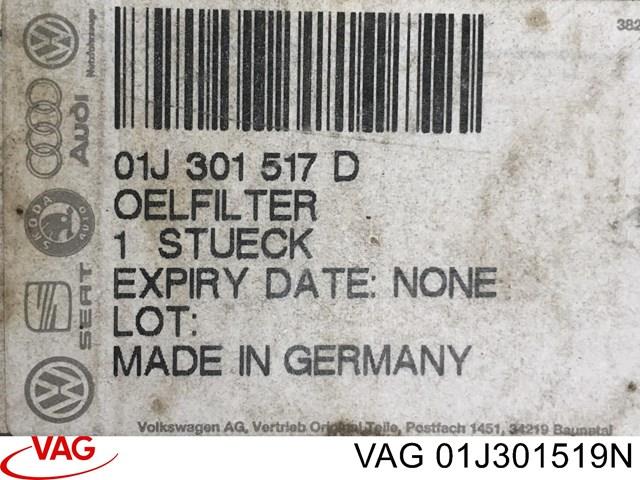Фильтр коробки автомат VAG 01J301519N цена, от 28.22 USD
