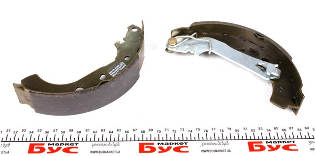 Задние барабанные колодки K830 Kampol