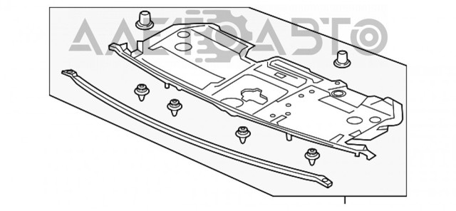 Купить 71129TRVA00 Honda 