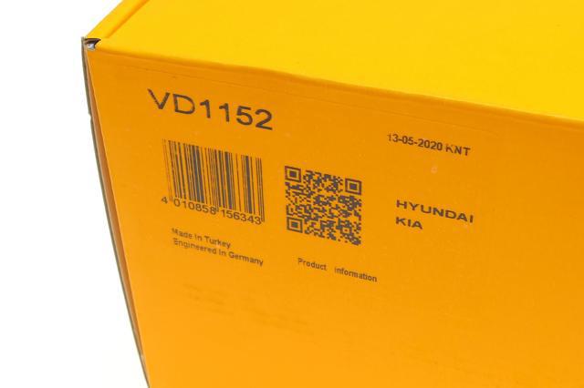 Шкив коленвала VD1152 Continental/Siemens