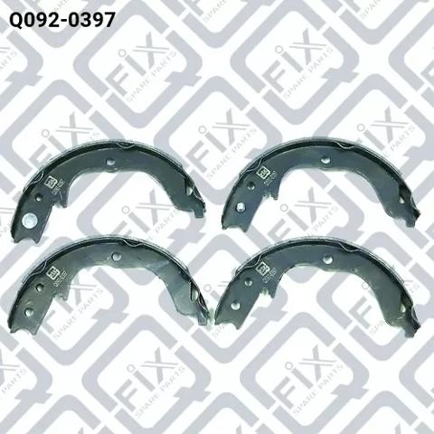 Колодки ручника Q0920397 Q-fix