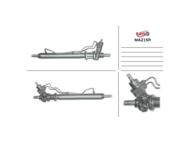 Рулевая рейка MA213R MSG Rebuilding