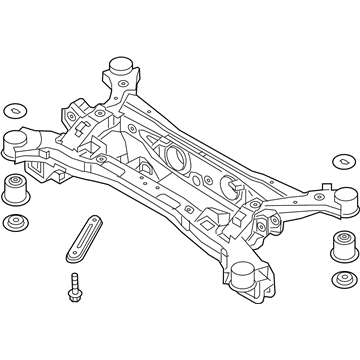 Подрамник задний 55405C5050 Hyundai/Kia