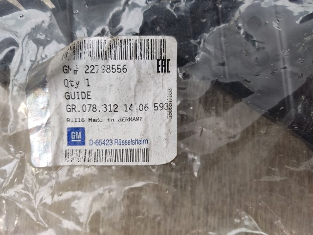 Направляющая переднего бампера правая General Motors 22798556 цена, от 4.60 USD