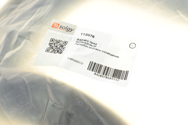 Шланг радиатора охлаждения Solgy 112076 цена, от 31.42 USD