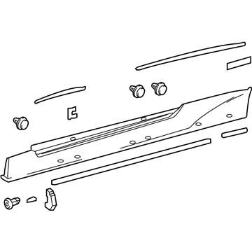 C Toyota Moulding Assy Body