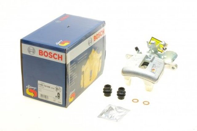 0 986 134 548 Bosch suporte do freio traseiro esquerdo