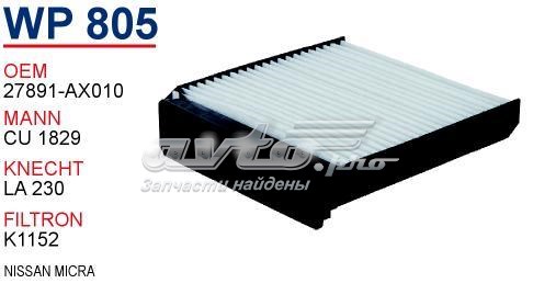 Фильтр воздушный отопителя Wunder WP805 цена, от 5.07 USD