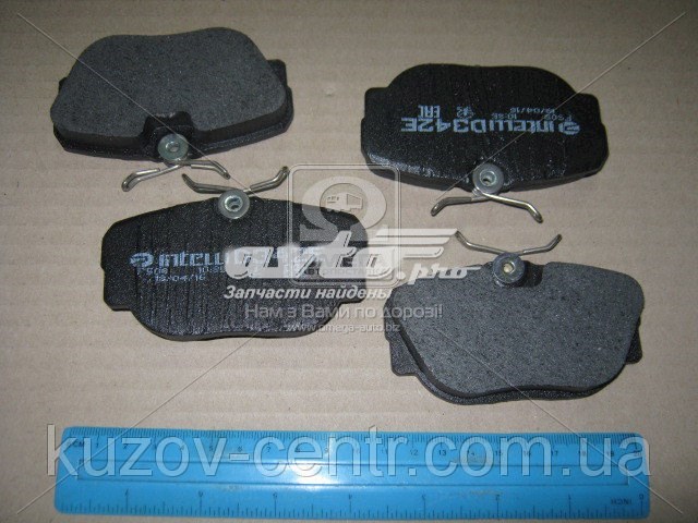 Колодки тормозные передние дисковые DAFMI D342E