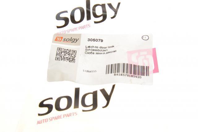 305079 Solgy Фиксатор/петля (зацеп) замка двери передней