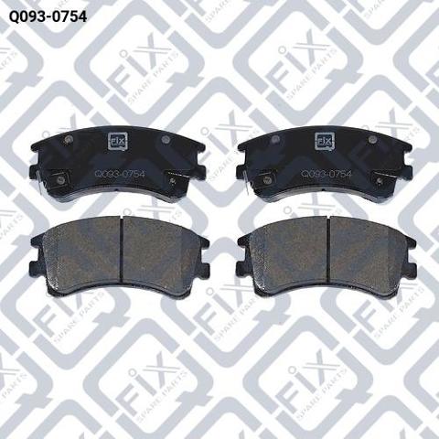 Колодки Q-fix Q0930754 цена, от 18.47 USD