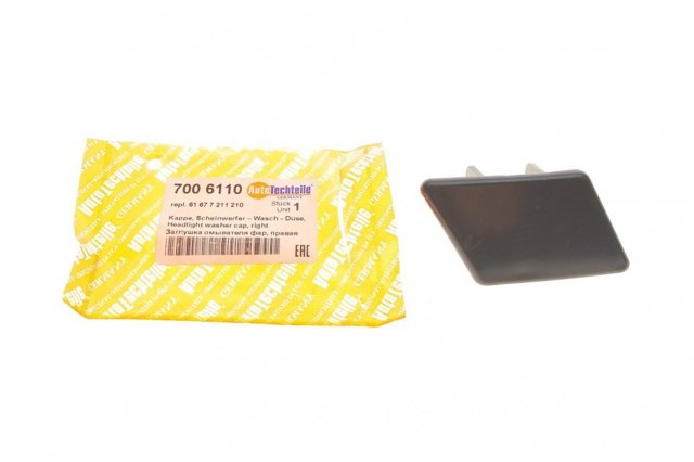 Крышка форсунки омывателя фары передней Autotechteile 7006110 цена, от 10.22 USD