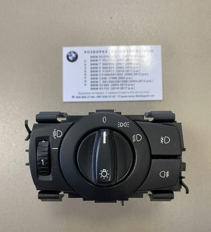 Comutador das luzes no "painel de instrumentos" para BMW X1 (E84)