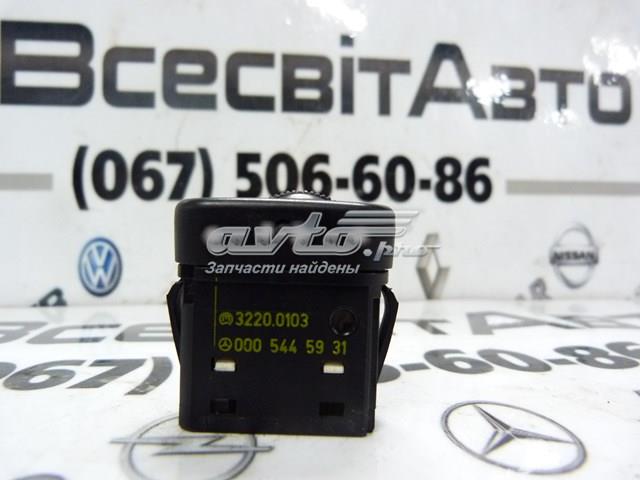 Кнопка (регулятор) корректора фар 0005445931 Mercedes