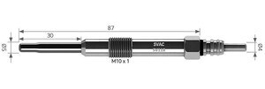 Свечи накала SV118 Svac